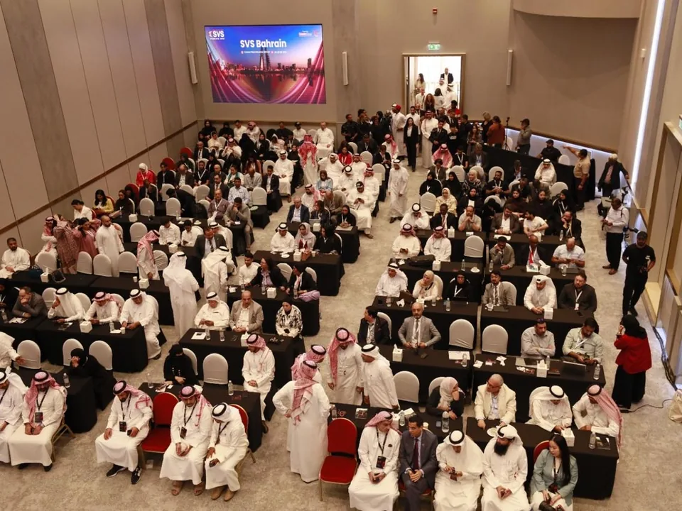 Audience attending a Smart Vision conference session